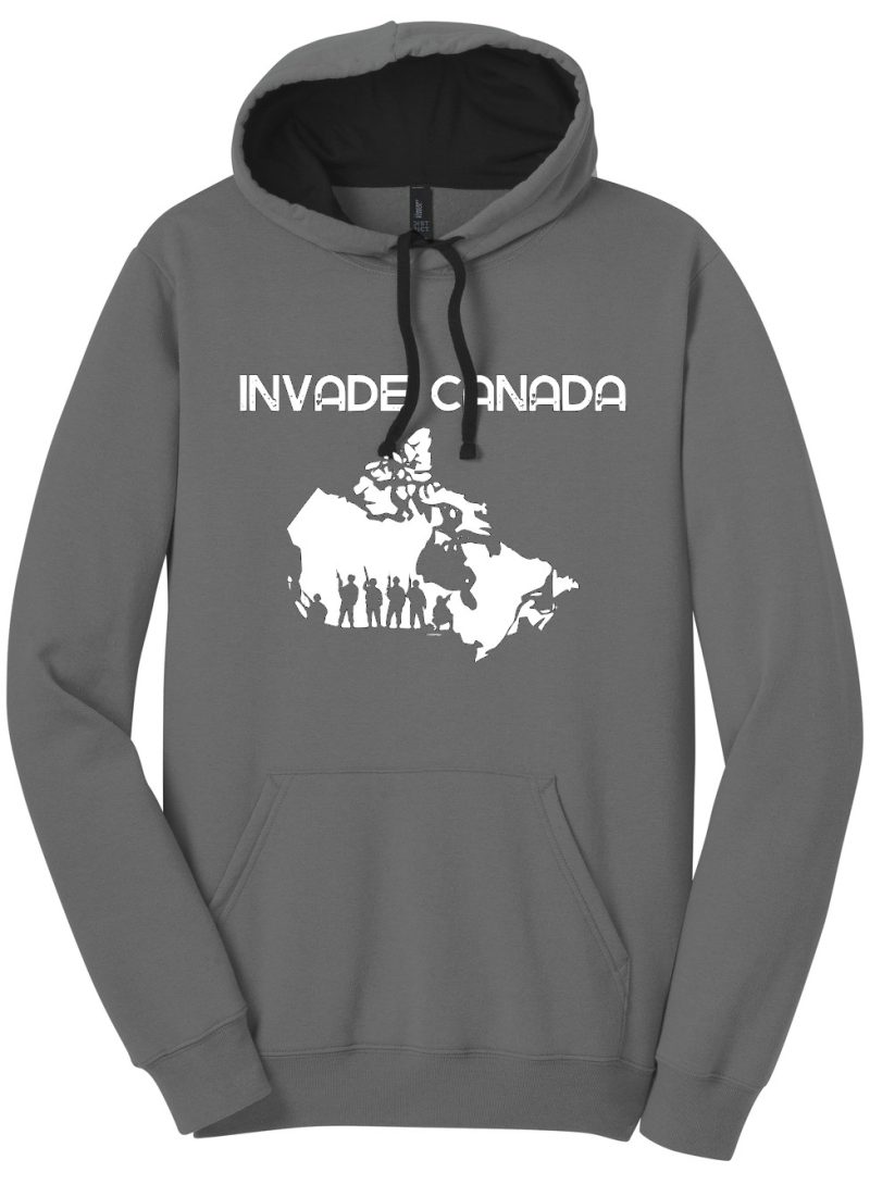 Invade Canada Hoodie - Image 2