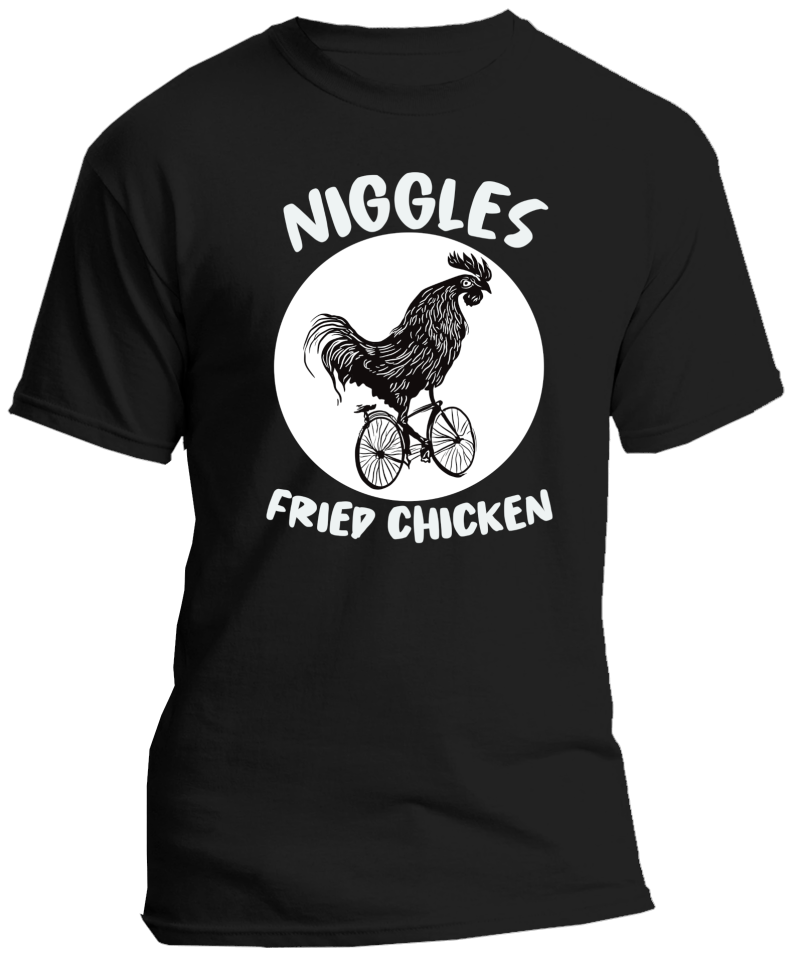 Niggles Fried Chicken T-Shirt - Image 5