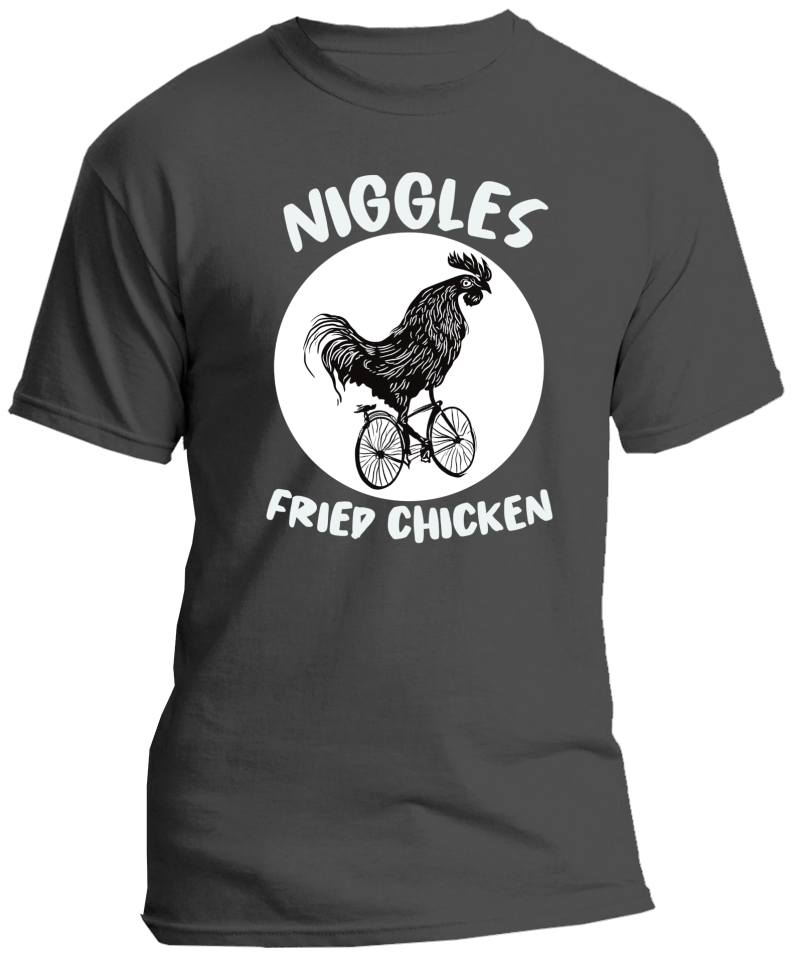 Niggles Fried Chicken T-Shirt - Image 8