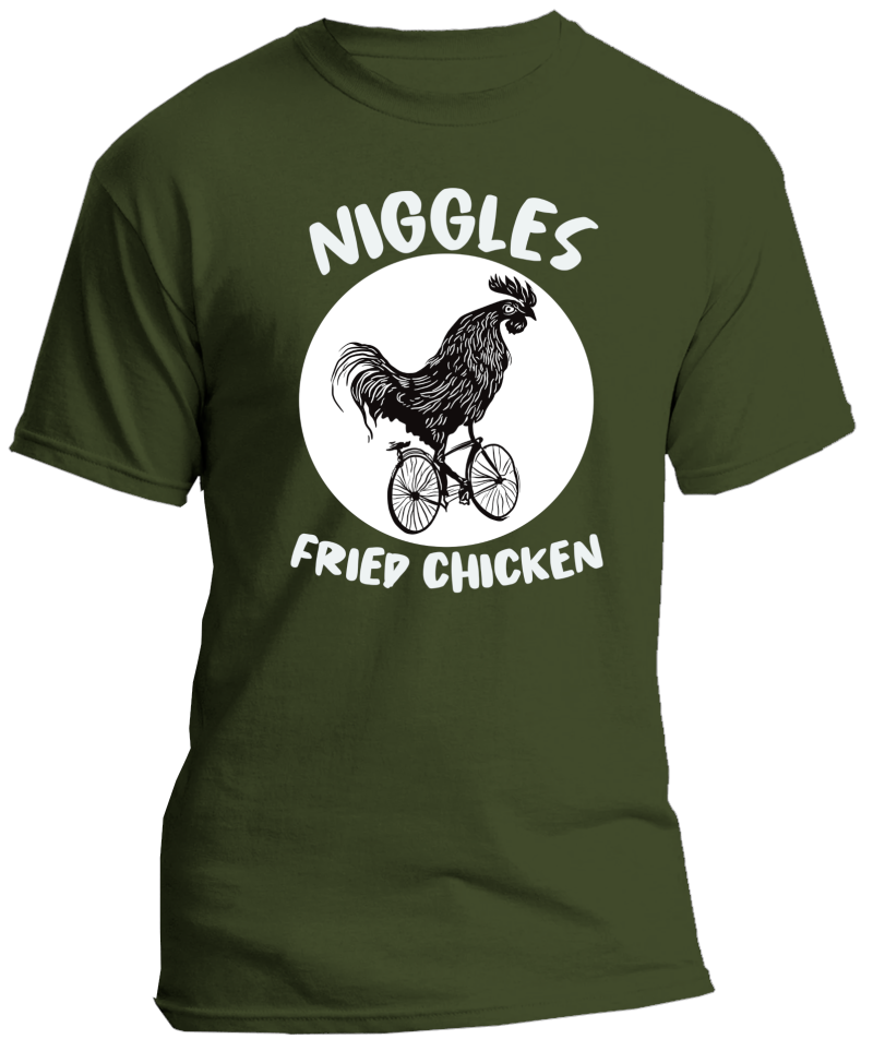 Niggles Fried Chicken T-Shirt - Image 6