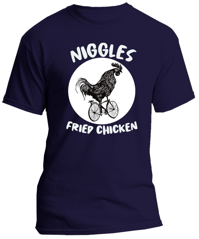 Niggles Fried Chicken T-Shirt - Image 4